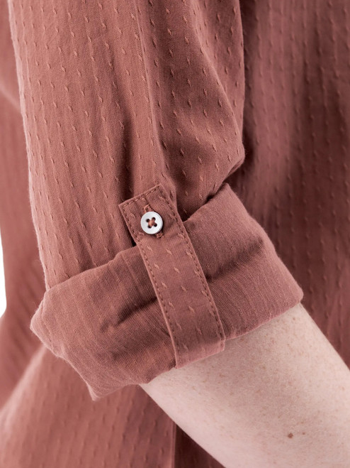 Plumas Organic Roll-Up Shirt studio alt3