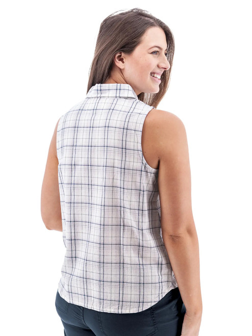 Nadya Organic Cotton Tank Top studio back