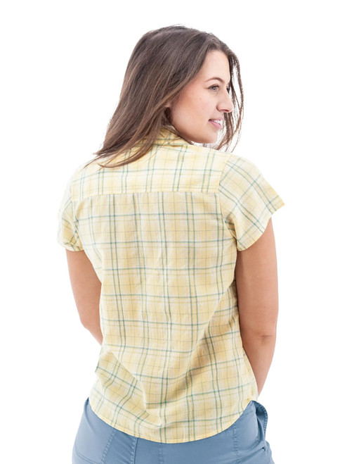 Aubrey Organic Camp Shirt studio back