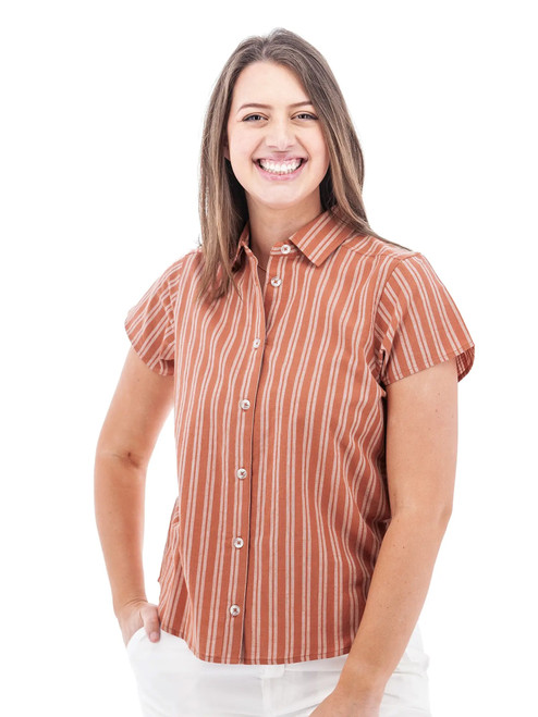 Aubrey Organic Camp Shirt studio