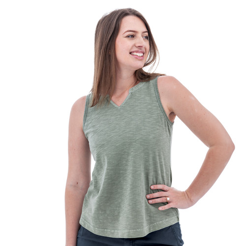 Layla Organic Cotton Tank Top studio