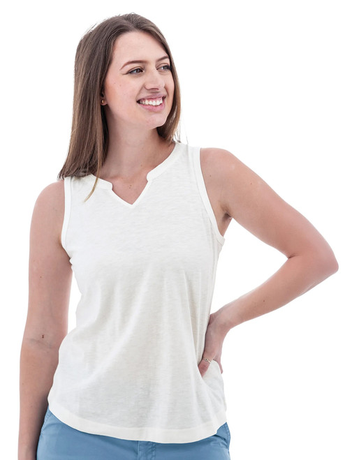 Layla Organic Cotton Tank Top studio alt1