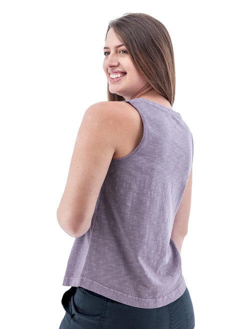 Layla Organic Cotton Tank Top studio back