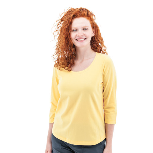 Magnolia Organic 3/4 Sleeve Top studio