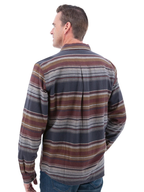 Trevor Lined Flannel Shirt studio back