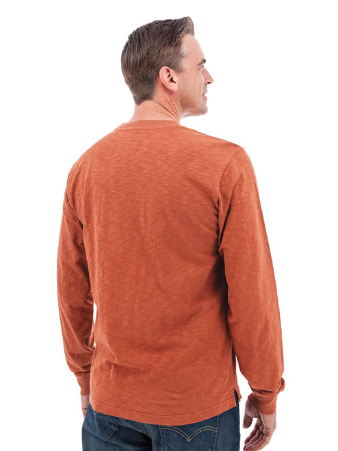 Kayce Organic Long Sleeve Crewneck T-Shirt studio back