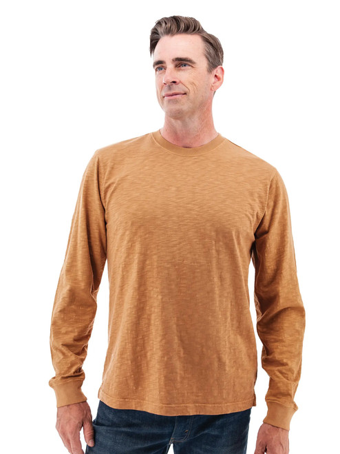 Kayce Organic Long Sleeve Crewneck T-Shirt studio