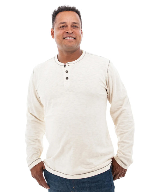 Dominic Organic Cotton Henley studio