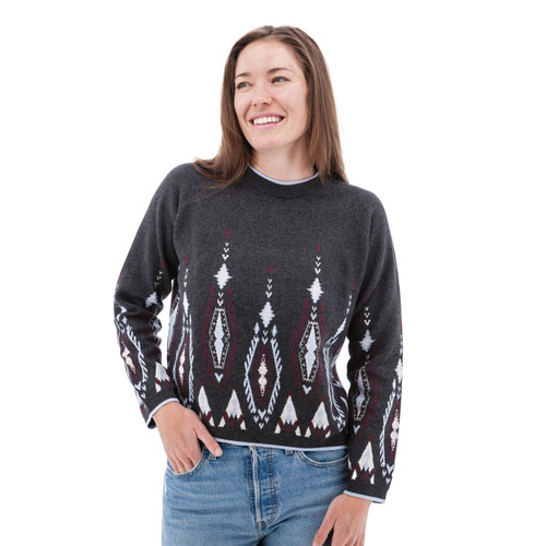 Diamond Jacquard Sweater studio