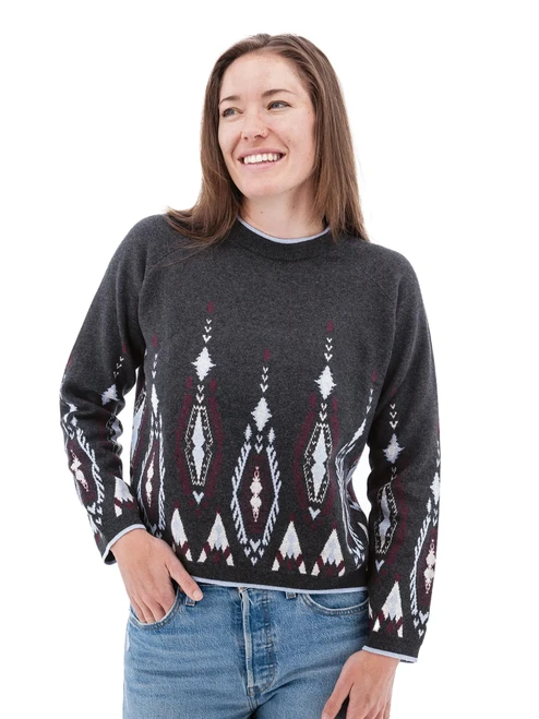 Diamond Jacquard Sweater studio