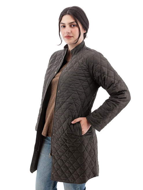 Nora Recycled Quilted Jacket studio