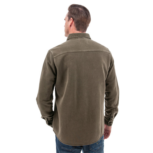 Sprague Organic Cotton Overshirt studio back