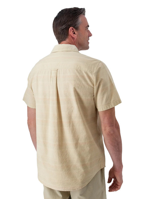 Hawke Organic Cotton Shirt Pistachio back