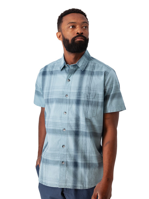 Hawke Organic Cotton Shirt Light Blue alt 1