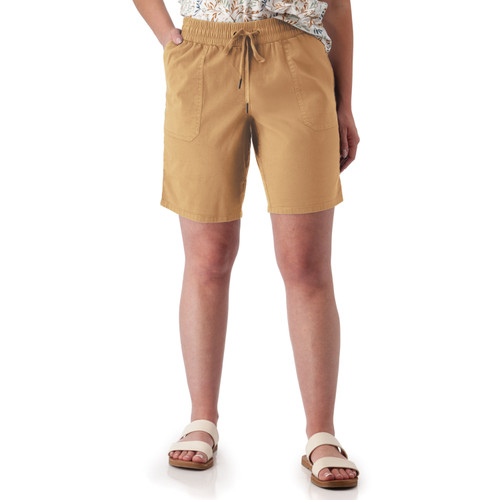 Reagan Pull-On Bermuda Short Dijon Yellow