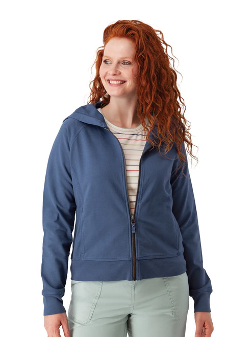 Inola Zip Up Hoodie Vintage Indigo Blue