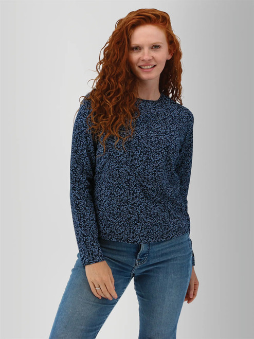 Tatum Organic Cotton Floral Long Sleeve Top studio