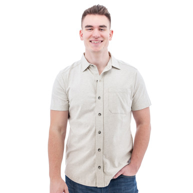 Jackson Organic Knit Button Up Shirt
