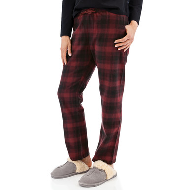 Plaid Organic Flannel Pajama Pant