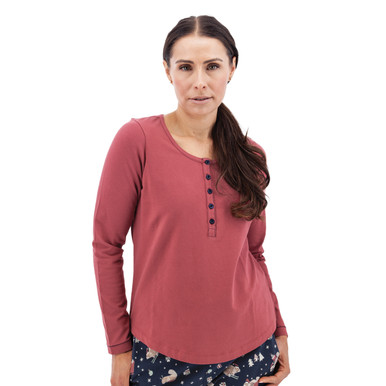 Bucky Organic Pajama Henley