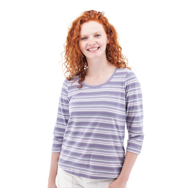 Women's Magnolia Striped 3/4 Sleeve Top | Old Ranch Brands
