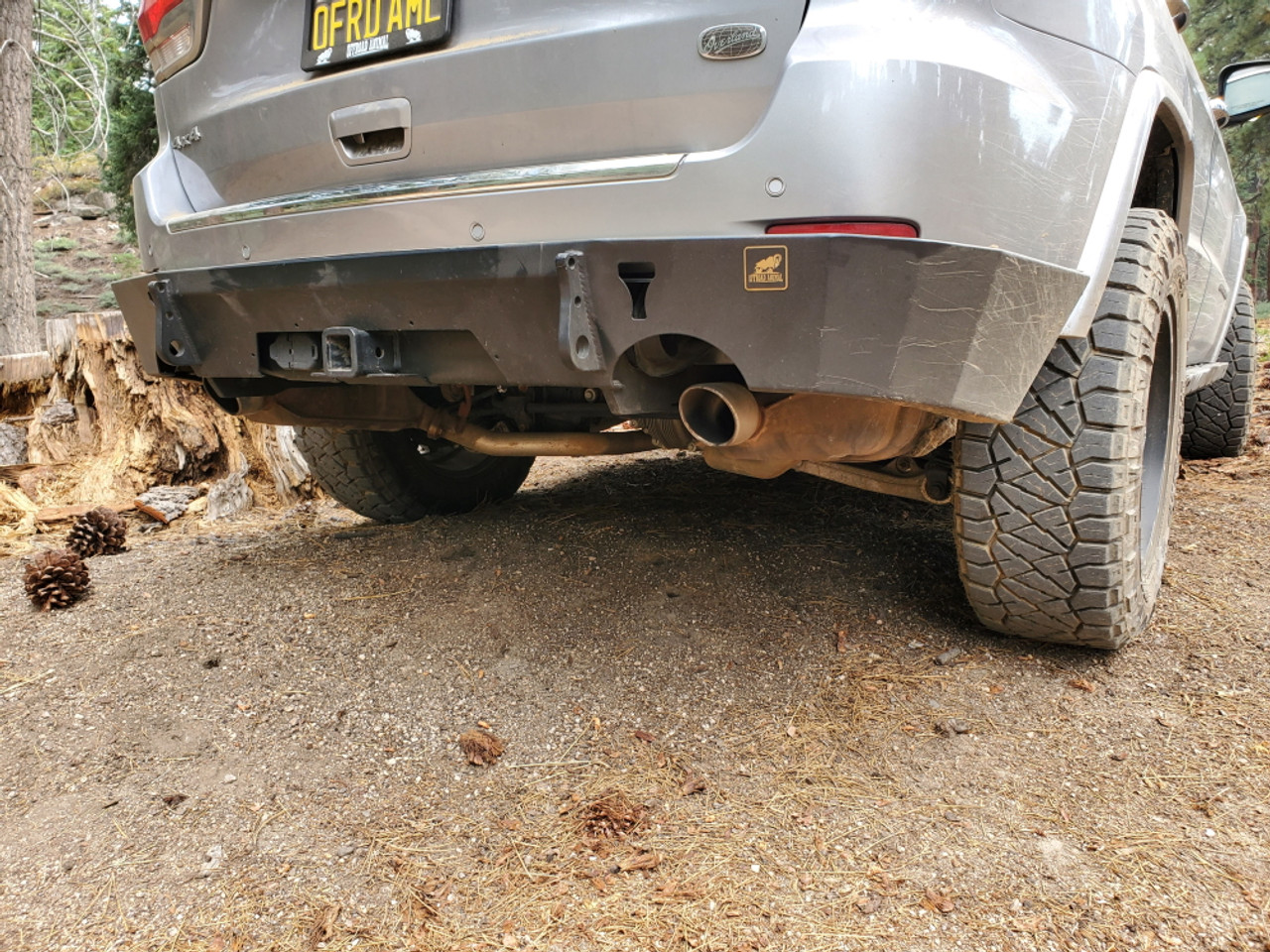 Rear bumper, Grand Cherokee Wk2 2011-2021
