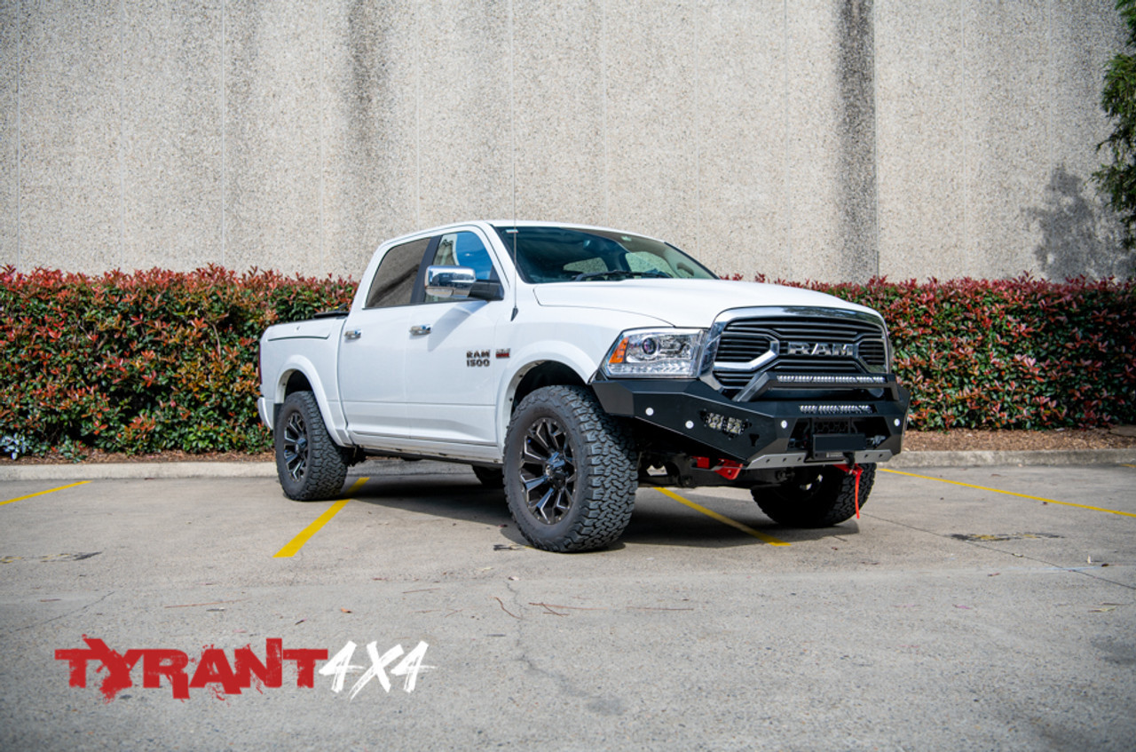 Ram Predator bar with Optional stealth hoop and light bars