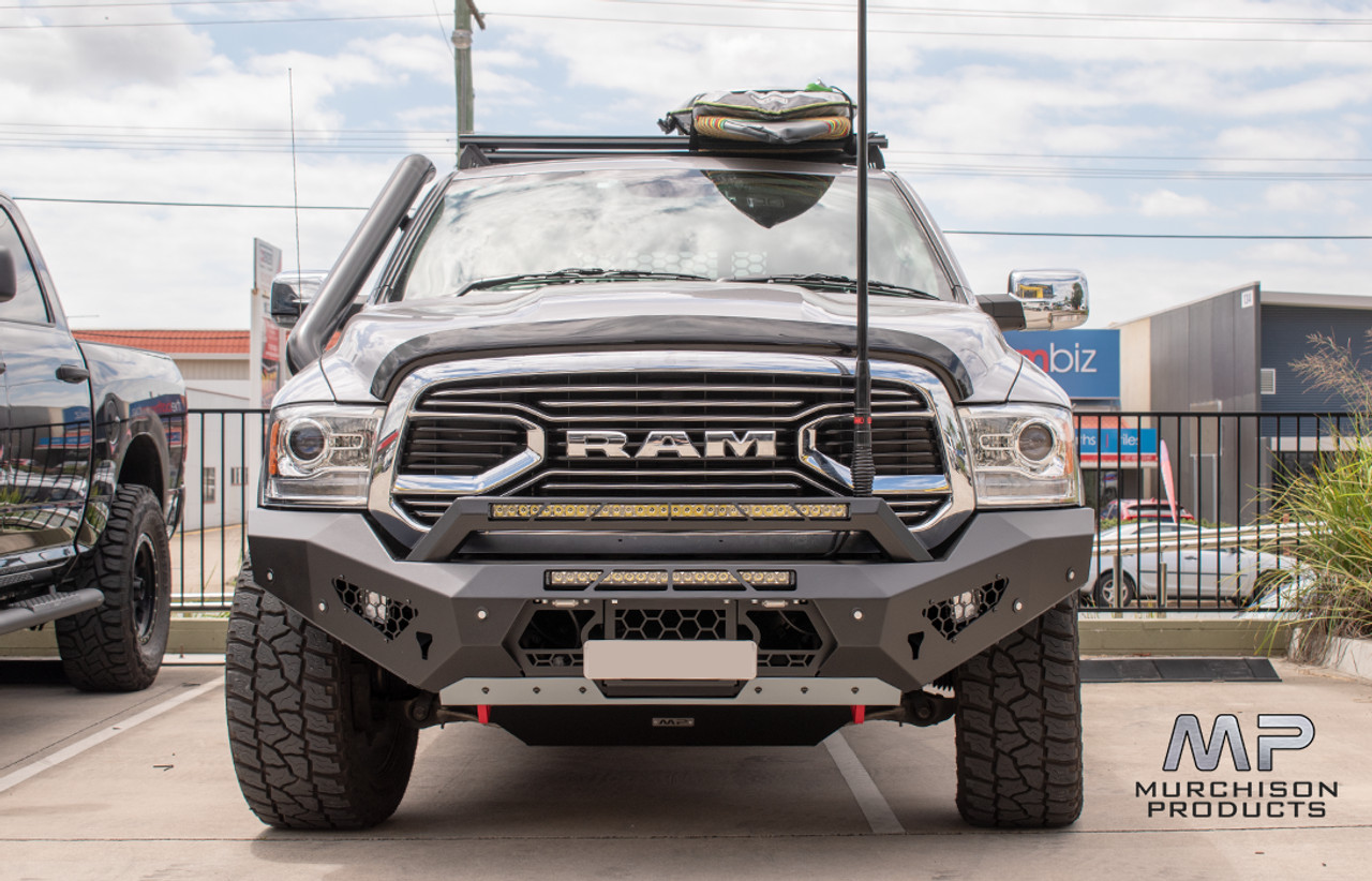 Ram Predator bar with Optional stealth hoop and light bars