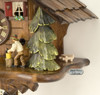 492-BFG Wood Chopper Chalet 1 Day Cuckoo Clock