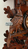 400-8-28BF 8 Day Standing Stag Hunters Cuckoo Clock