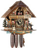 8TMT2555-9 Musical Beer Drinker Chalet 8 Day Cuckoo Clock