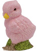 350-7-PK Pink Chick finished in Glitter Ino Schaller Paper Mache