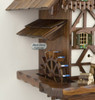 8TMT5483-9 Anton Schneider 8 Day Wood Chopper and Sawer Cuckoo Clock