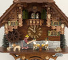 8TMT697-9 Anton Schneider 8 Day Rolling Pin Cuckoo Clock