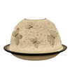 5155 Bernardaud Butterflies in Flight Lithophane Votive Candle