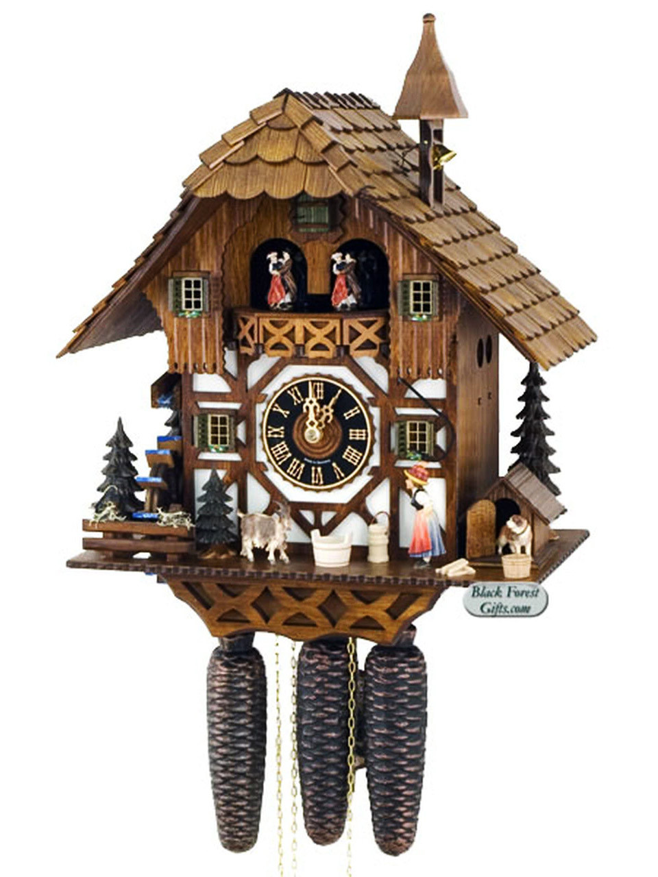86294T Hones 8 Day Bell Ringer Cuckoo Clock