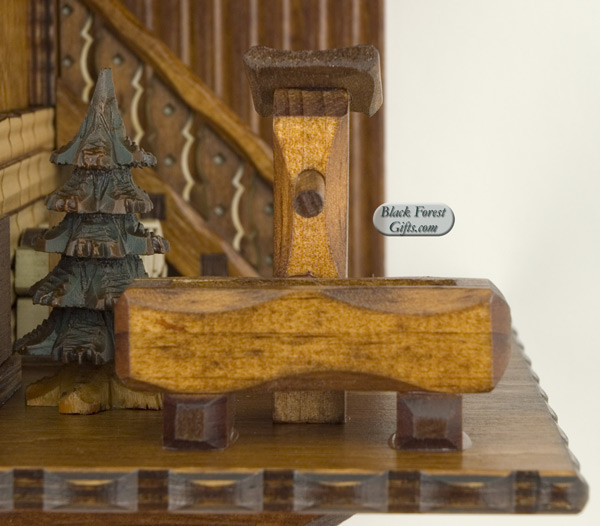 8638T Hones 8 Day Kissing Cuckoo Clock from Germany