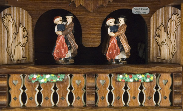 8638T Hones 8 Day Kissing Cuckoo Clock from Germany