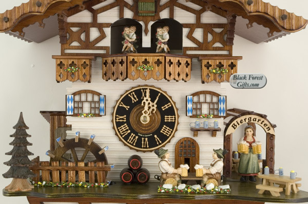 8664TZenzi Hones Beer Garden 8 Day Cuckoo Clock