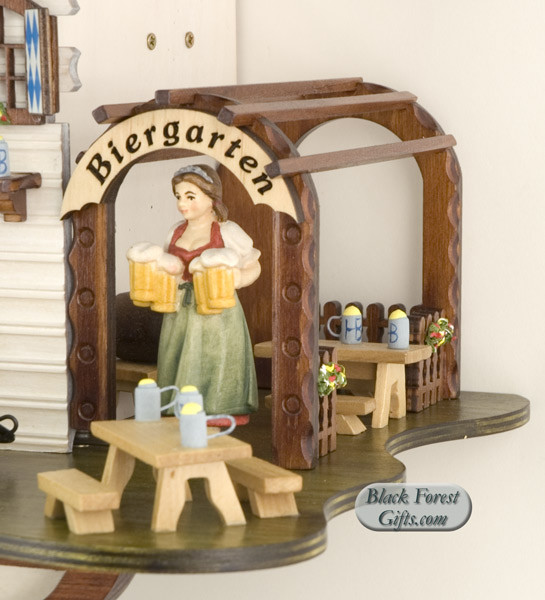 8664TZenzi Hones Beer Garden 8 Day Cuckoo Clock