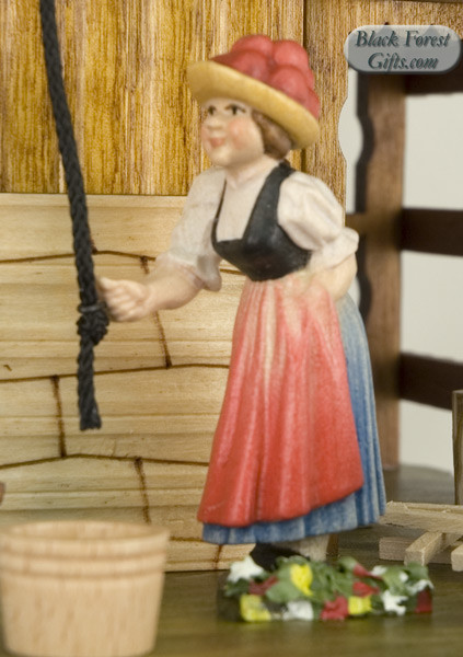 8677T Hones 8 Day Bell Ringer Cuckoo Clock