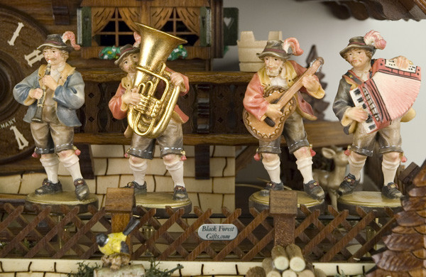 5887501P 8 Day OOM PAH Band Cuckoo Clock