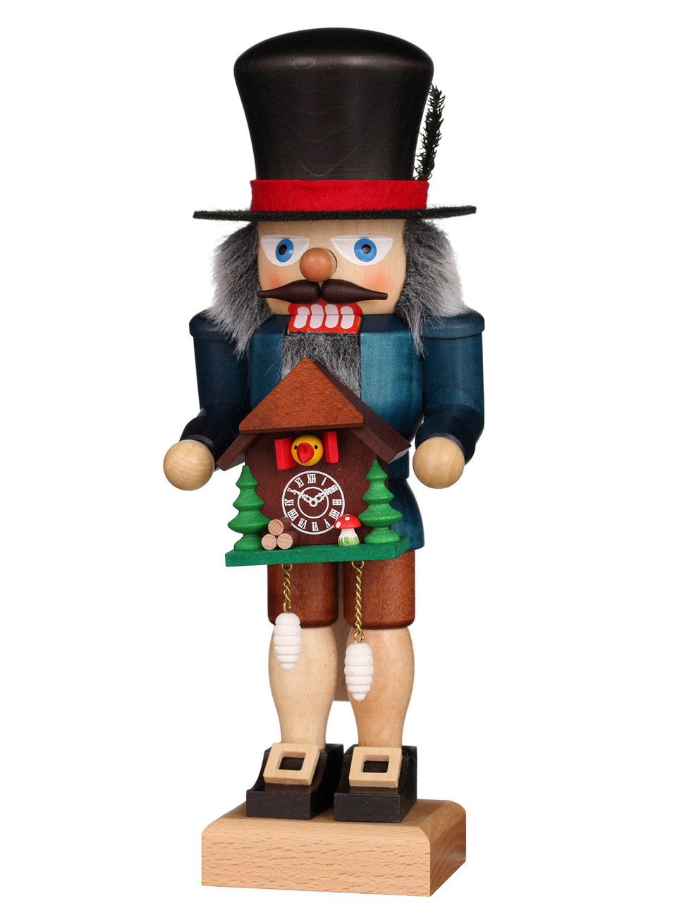 32-661Ulbricht Clock Maker Nutcracker from Germany