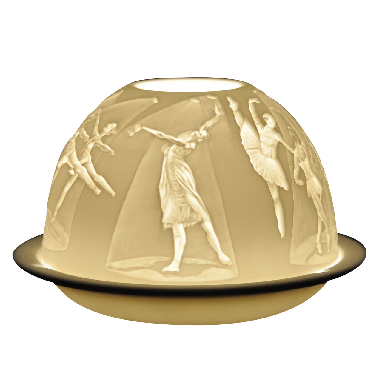 21208 Bernardaud Dance Lithophane Votive