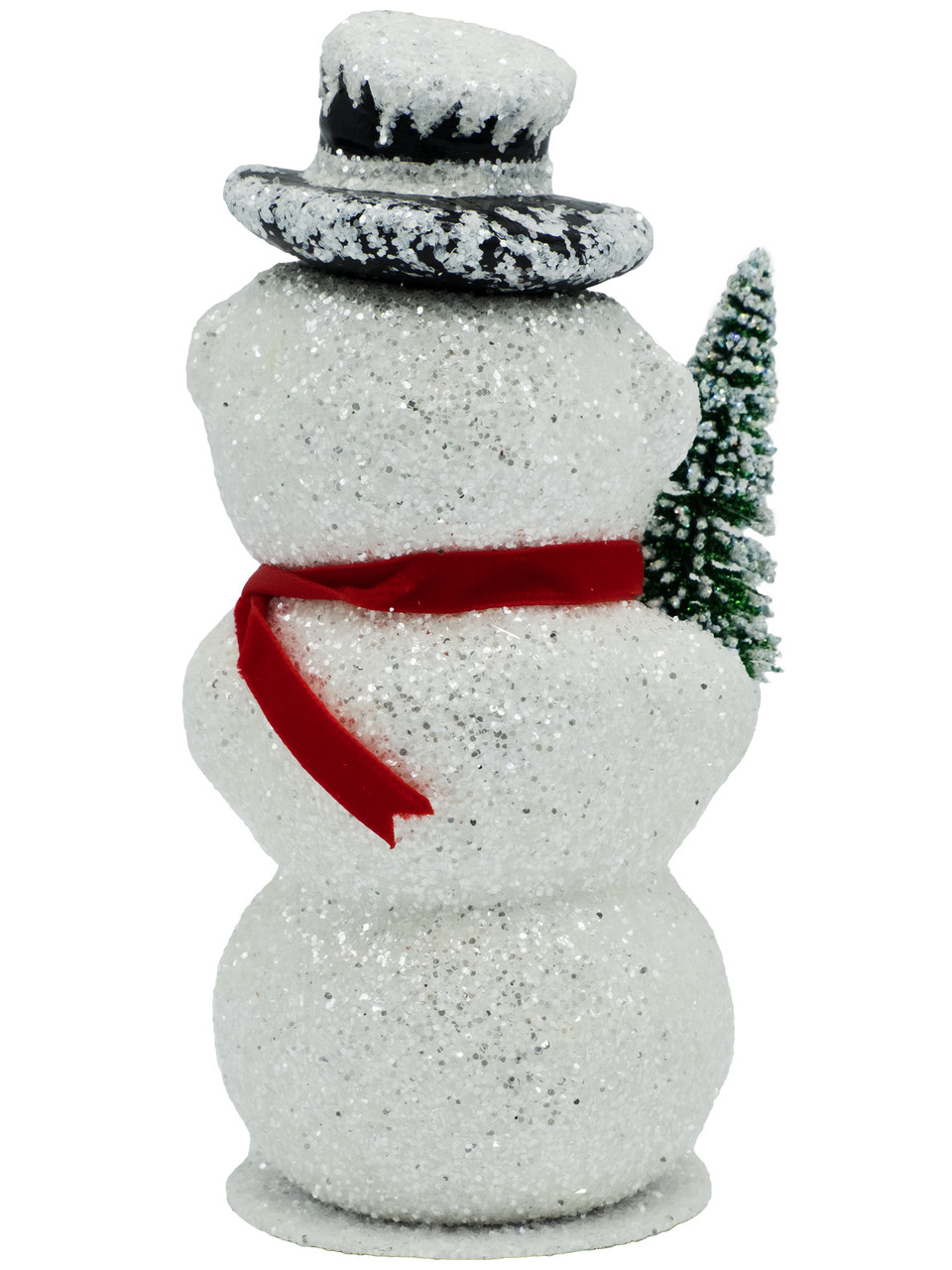 1850 - Schaller Paper Mache Candy Container - Medium Snowman
