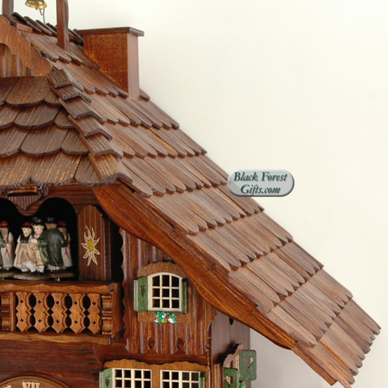 8TMT1071-9 Anton Schneider 8 Day Farmhouse Cuckoo Clock
