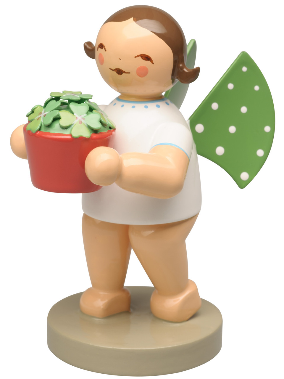 Authentic 650-174 Angel with Lucky Clover from Wendt and Kuhn