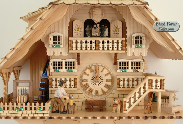  Winton オールドコテージチンツ　八角形ボウル 8TMT1071-9 Anton Schneider 8 Day Farmhouse Cuckoo Clock