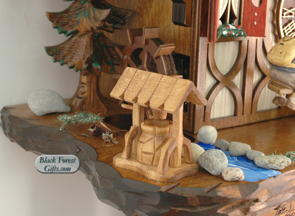 8TMT2683-9 Anton Schneider 8 Day See Saw Cuckoo Clock