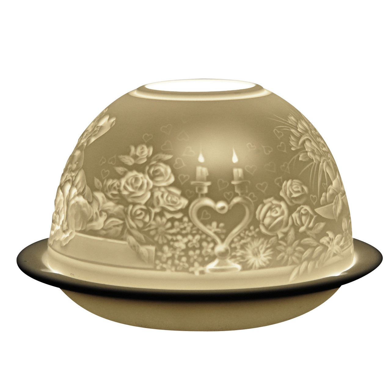 1405 Bernardaud Amours Lithophane Votive